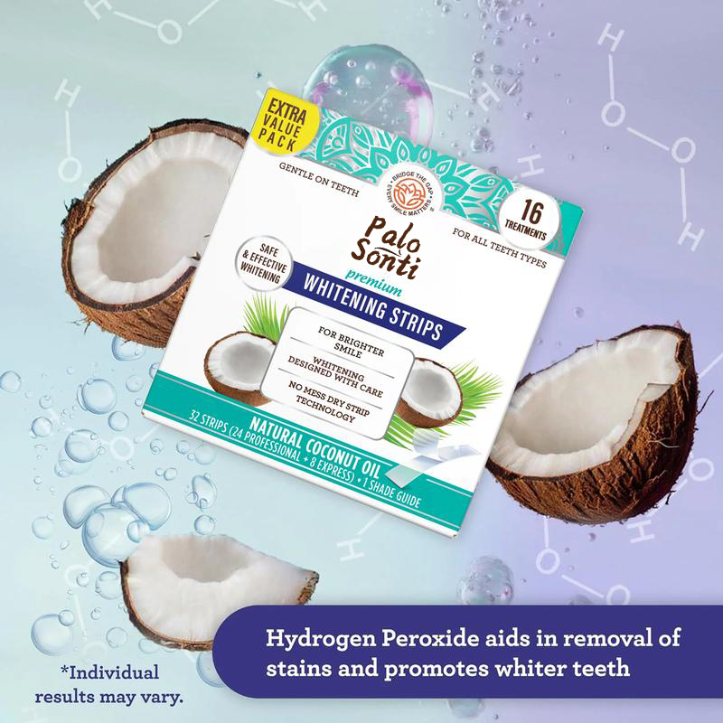 🔥Final 3 hours 60% off:🦷Teeth Whitening Strips  - Enamel-Safe Strips for Sensitive Teeth